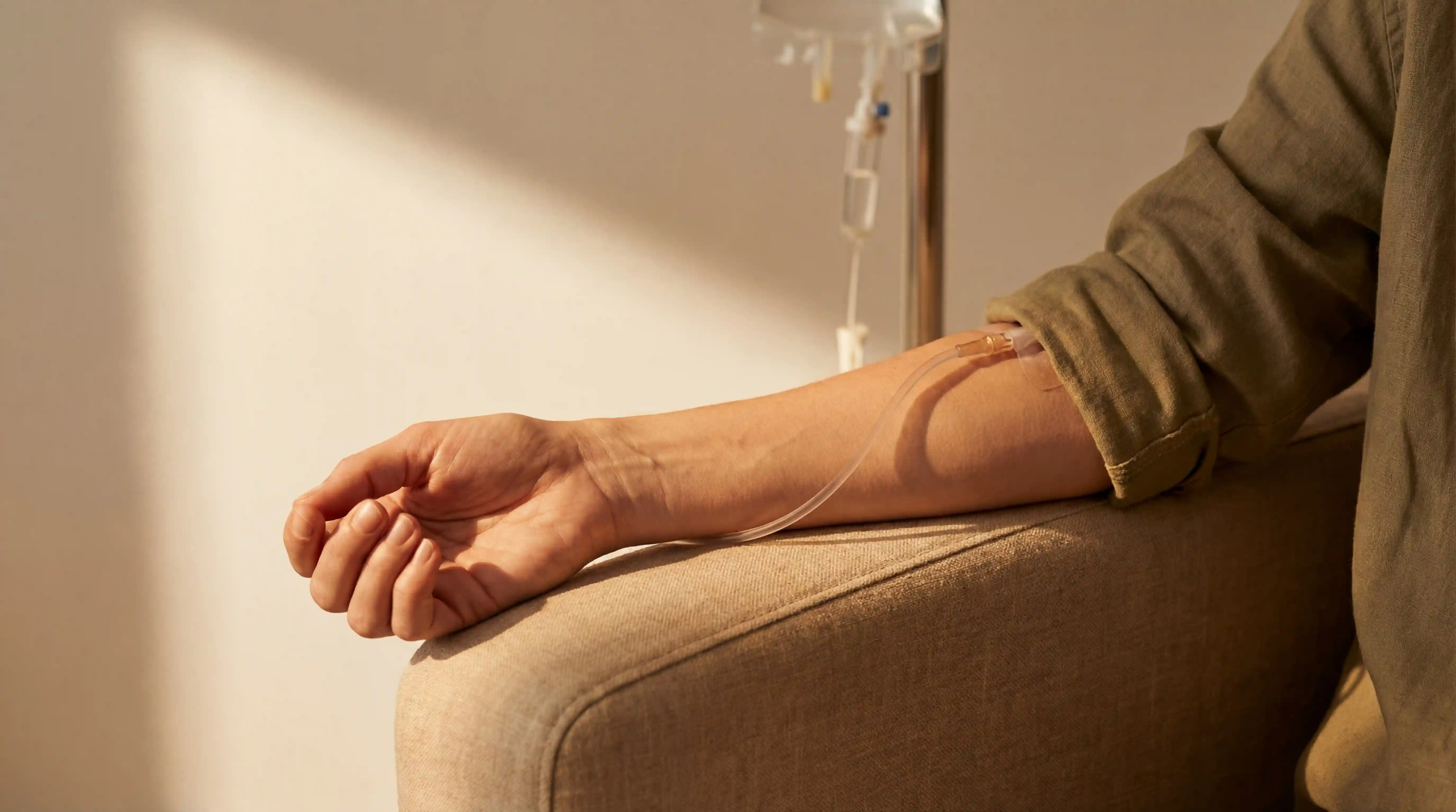 IV hydration therapy session at Vitality in Alexandria, VA