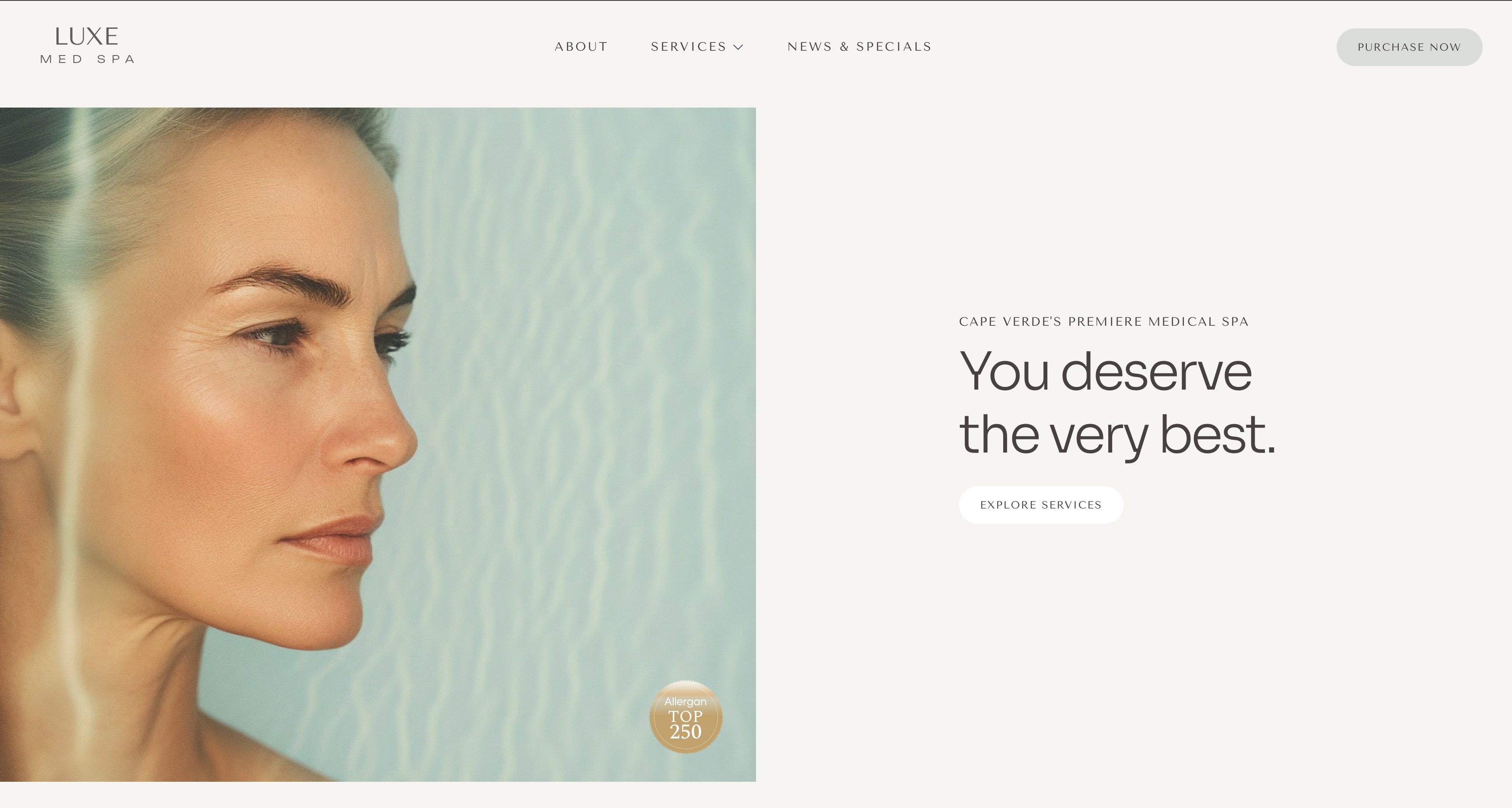 VITALITY by pacs Ladysmith clinic interior